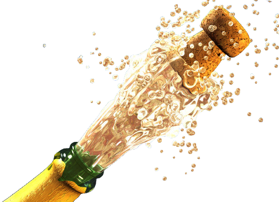 Champagne Png (552x400), Png Download