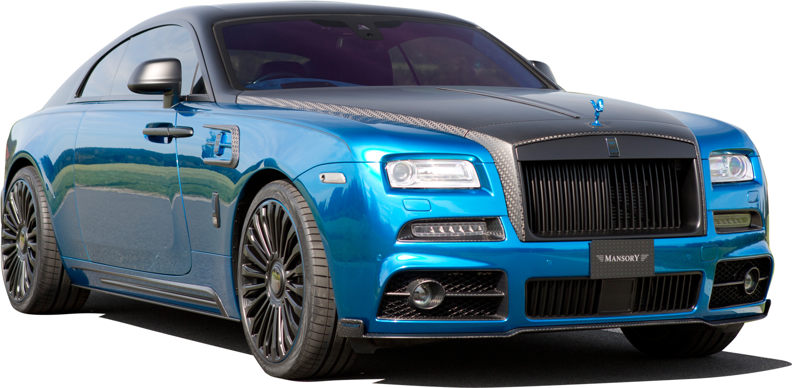 Wraith Bleurion - Royal Royce Phantom Vii (1756x800), Png Download