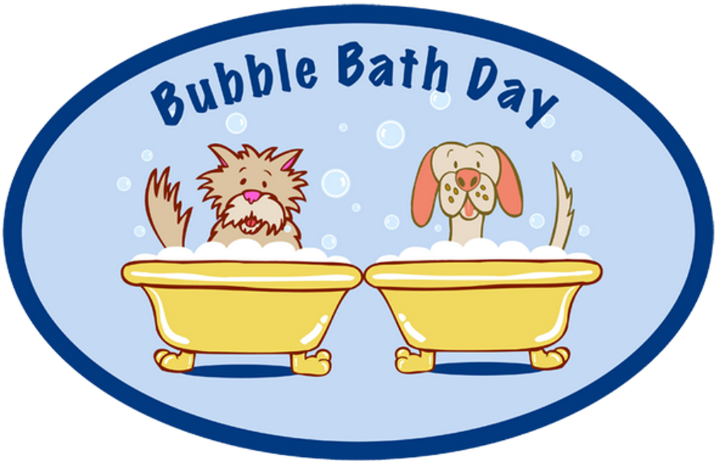 Bubble Bath Png Vector Transparent Download - Bubble Bath Day 2018 (1024x671), Png Download