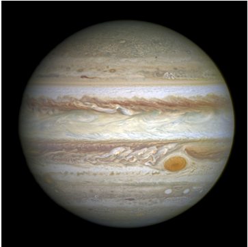 Jupiter's Great Red Spot - Electrostatic Phenomena On Planetary Surfaces (640x360), Png Download