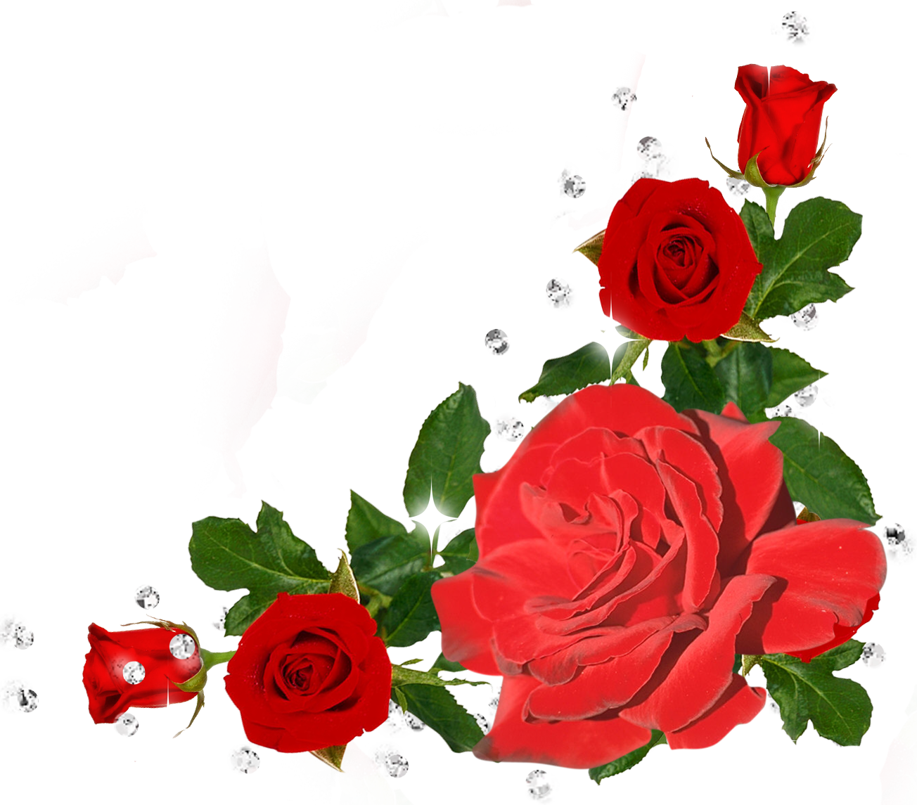 Lady Diana - Rose Tribute Tile Coaster (1304x1145), Png Download