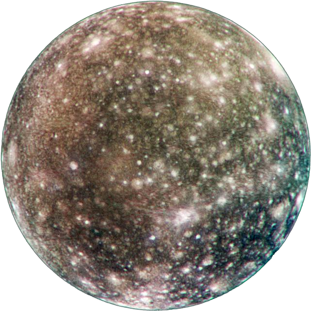 Callisto Profile - Calisto Luna De Jupiter (740x753), Png Download