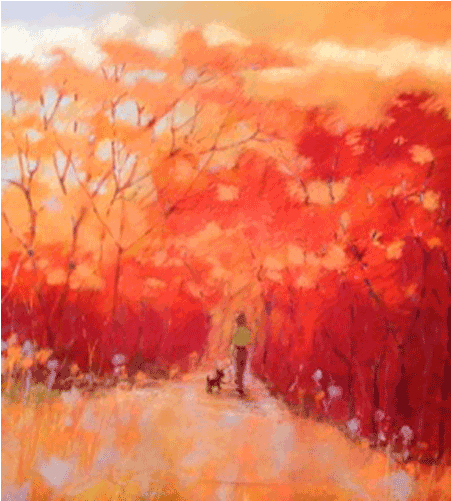 "autumn Glory" (575x500), Png Download