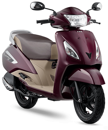 Tvs Jupiter - Tvs Ntorq 125 Vs Jupiter (427x514), Png Download