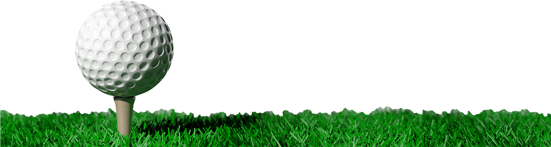 Golf Grass Png - Photograph (1900x516), Png Download