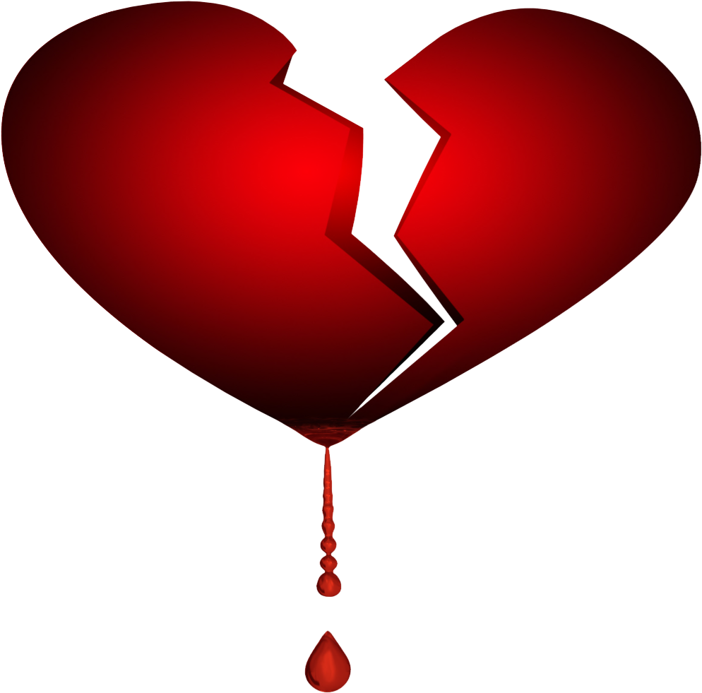 Break Up Png Transparent Image - Heart Png Breakup (1024x1024), Png Download