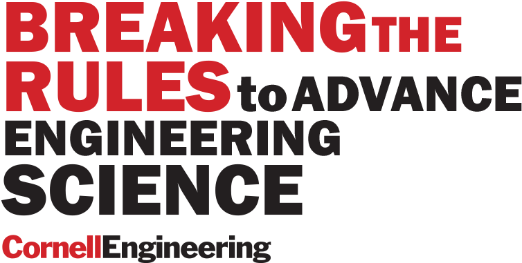 For Web - Cornell Engineering Breaking The Rules (841x433), Png Download