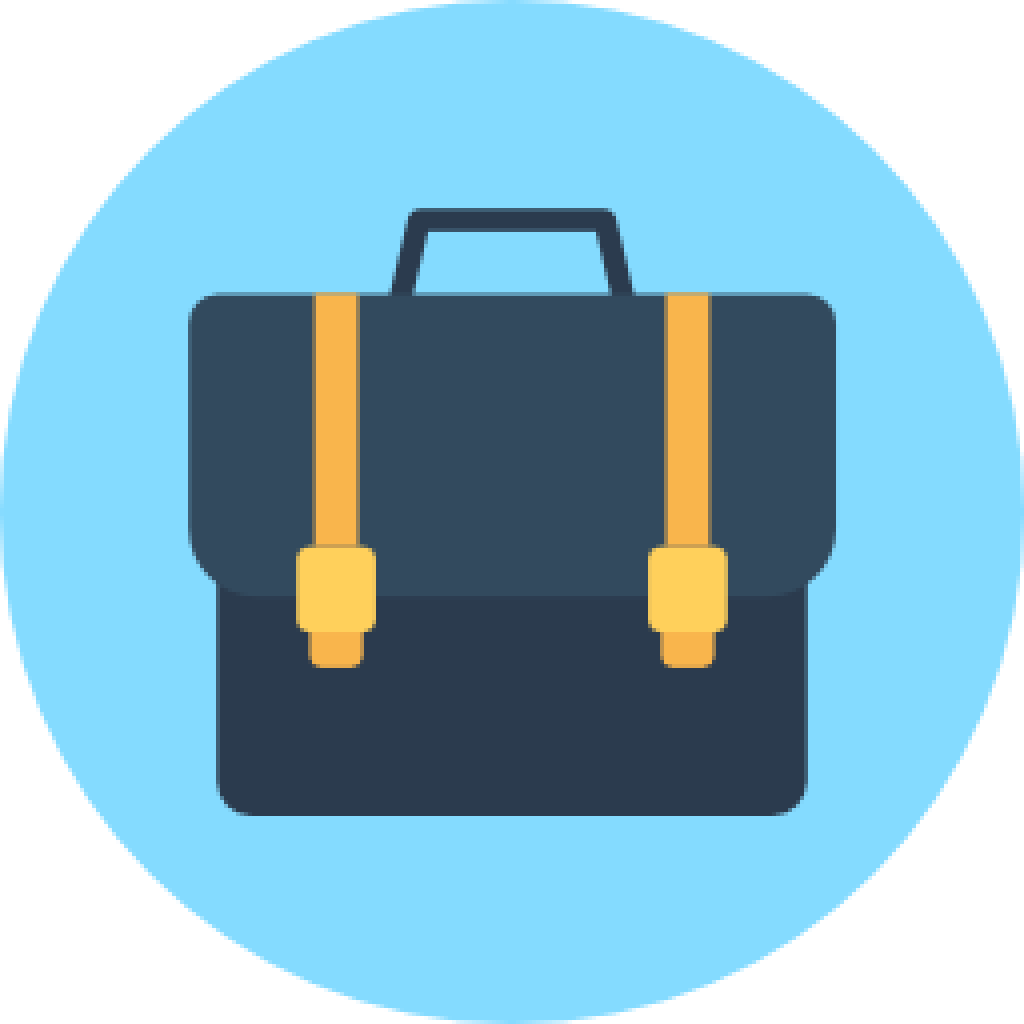 Paint Palette - Briefcase (1024x1024), Png Download