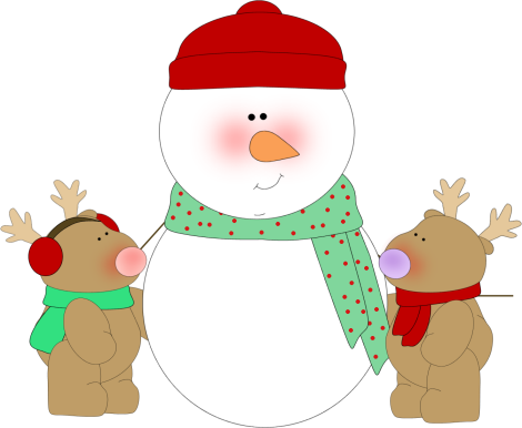 Cute Snowman Cliparts - Snowman Clip Art (470x386), Png Download