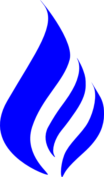 Flame White Background Panda Free Images Blueflameclipart - Blue Flame No Background (354x599), Png Download