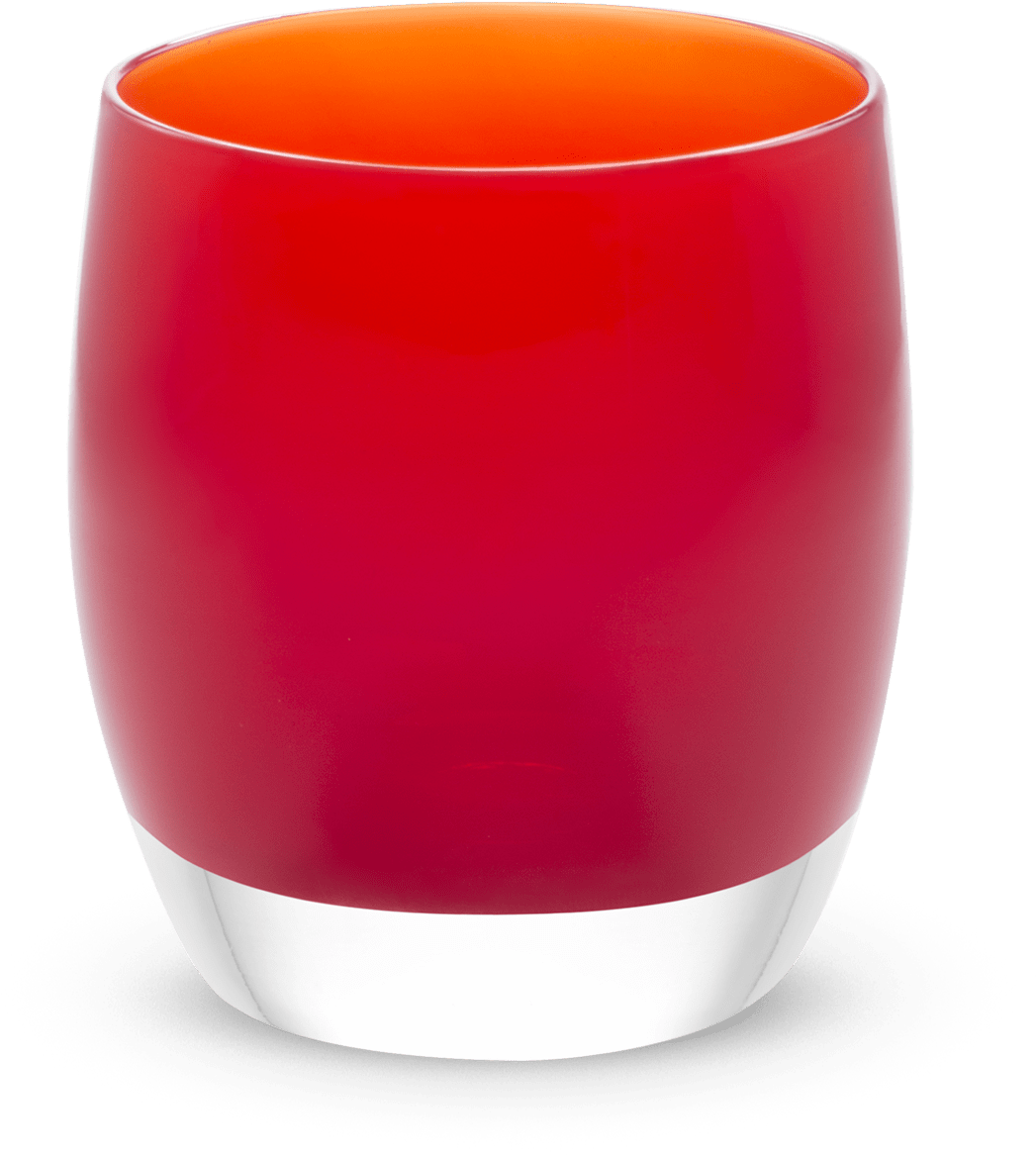 Poppy Glassybaby Glassybaby - Strawberry Juice (1274x1276), Png Download