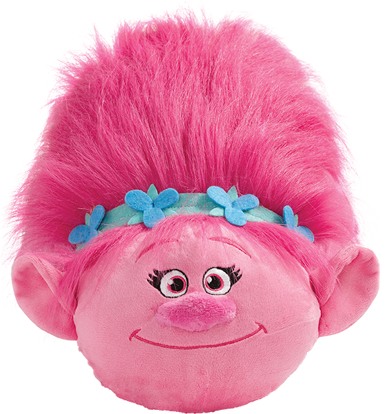 Dreamworks Trolls Jumboz Poppy Pillow Pet - Dreamworks Trolls Pillow Pet (600x600), Png Download