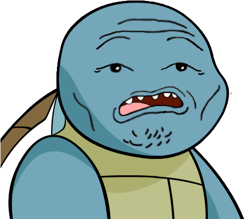 Squirtle Meme Png (480x480), Png Download