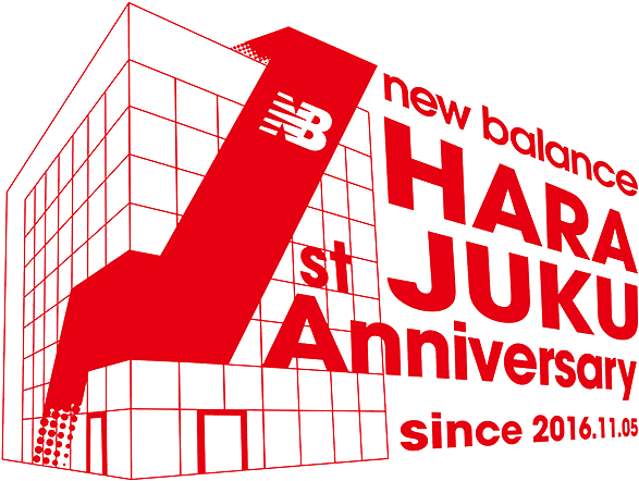 Newbalance Harajuku 1st Anniversary5 - Graphic Design (700x596), Png Download