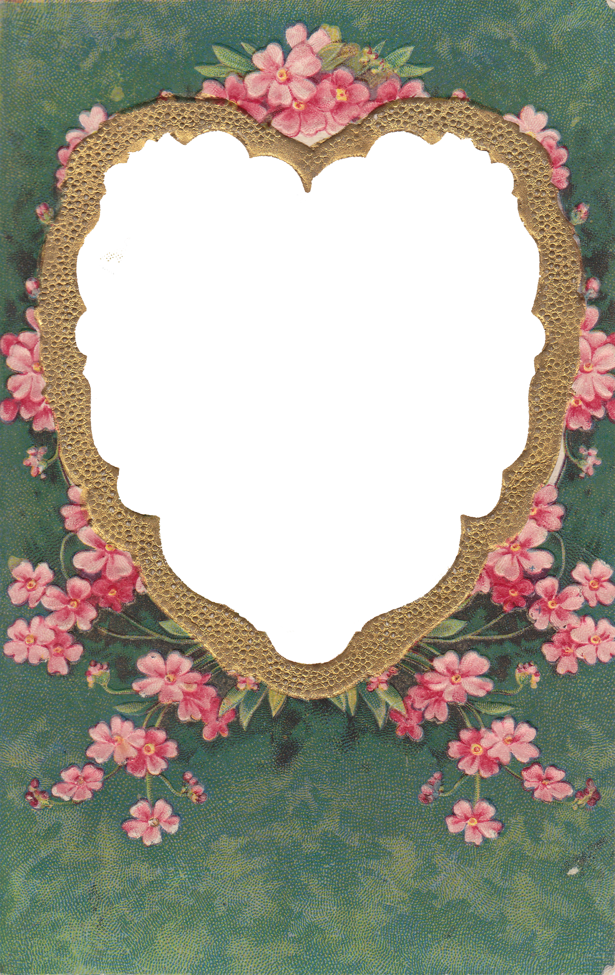 Frame - Free Valentines Day Vintage (2074x3284), Png Download
