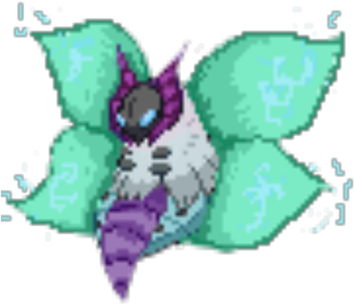 Blue Flame Volcarona - Ramoth Pokemon (420x420), Png Download