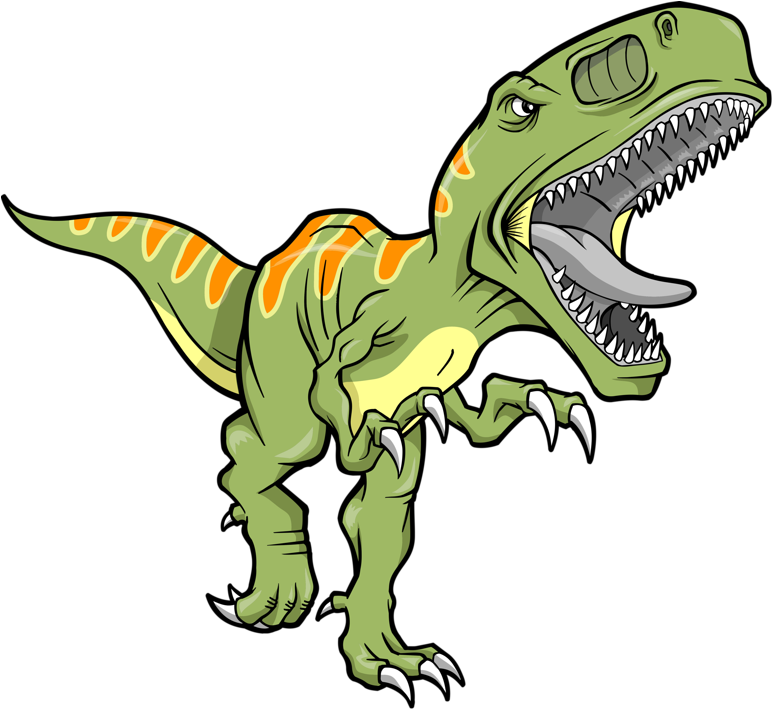 He May Not Be So Cute,but He Is A Dinosaur - T Rex Clipart Free (800x730), Png Download