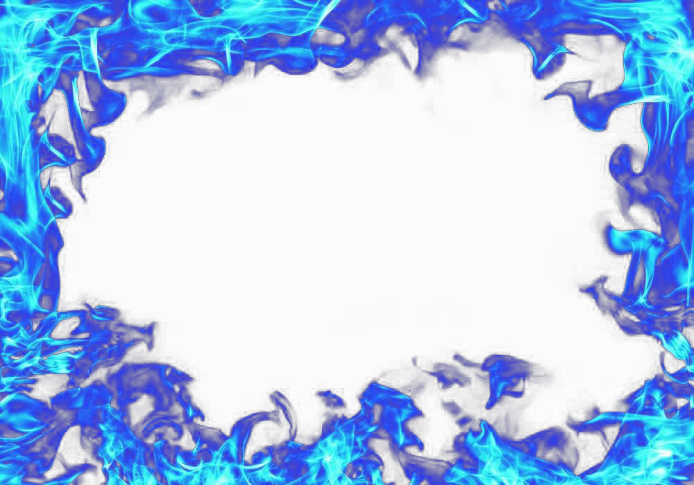 Blue Flame Transparent Image - Blue Flame Transparent (1000x700), Png Download