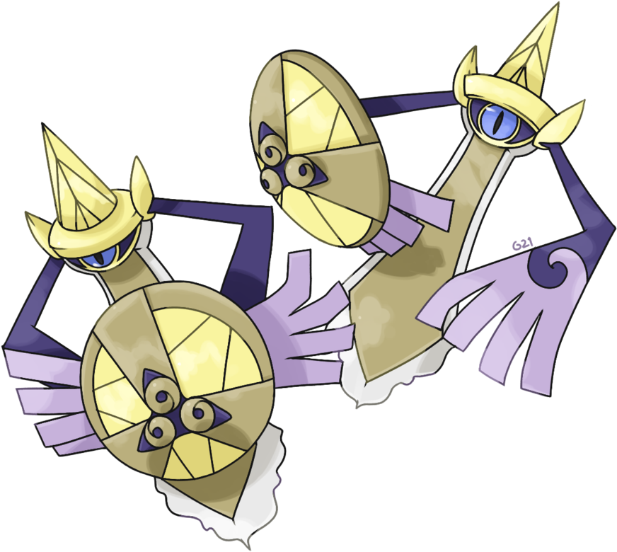 Aegislash - Pokemon Inspirations (930x859), Png Download
