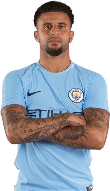 Kyle Walker - Kyle Walker Manchester City Png (675x675), Png Download