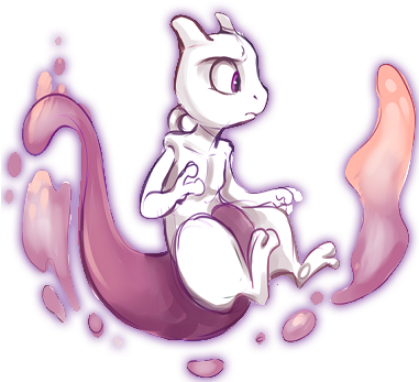 Event - Mewtwo - Pokémon (380x380), Png Download