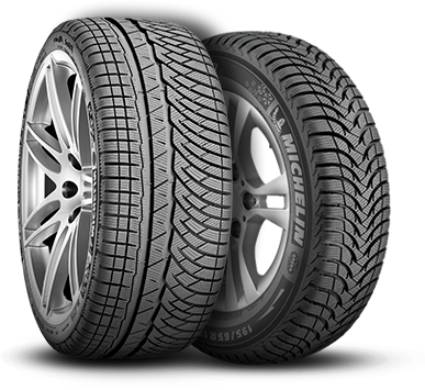 Auto Repair Watertown - Michelin Pilot Alpin Pa4 225/40 R18 92h (387x355), Png Download