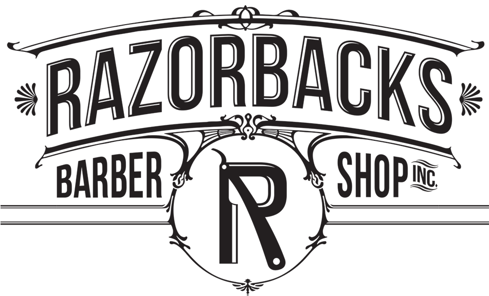 Razorbacks The Shop - Razorbacks Barber Shop (950x584), Png Download
