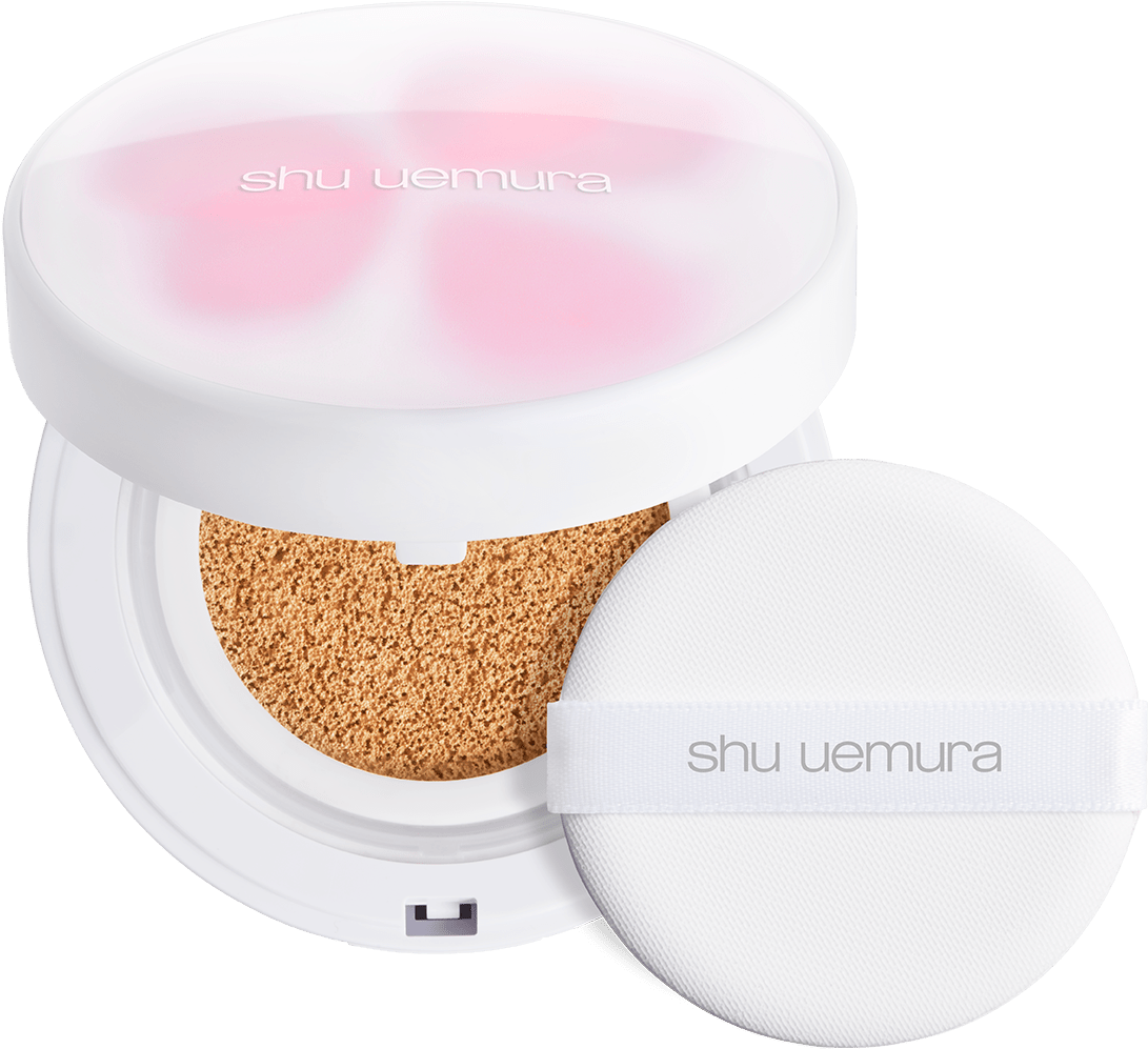 Design For The Shu Uemura Petal Skin Cushion Foundation - Shu Uemura Petal Skin Cushion Foundation (1401x1179), Png Download