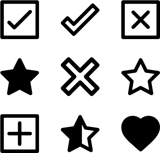 Rating & Validation - Star Rating Icon Png (600x564), Png Download