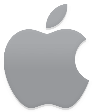 Macos - Apple Logo With Worm (500x500), Png Download
