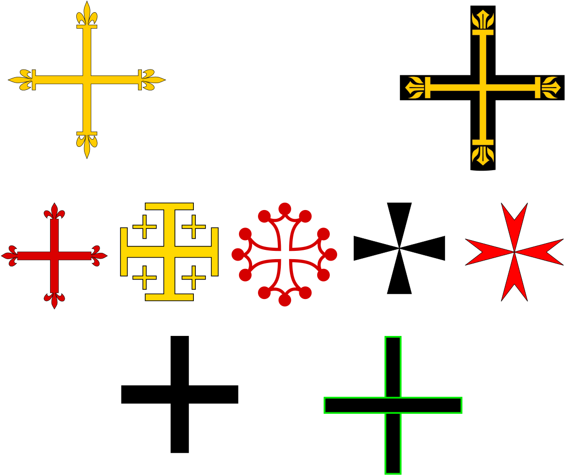 Crusader Heraldry (1200x1006), Png Download