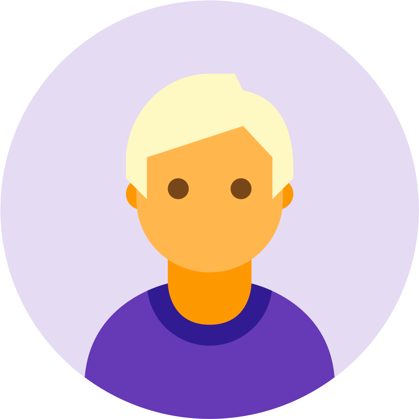 Circundado Usuario Macho Tipo 3 De La Piel Icon (1600x1600), Png Download