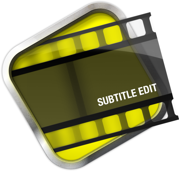 Subtitle Edit On The Mac App Store (630x630), Png Download