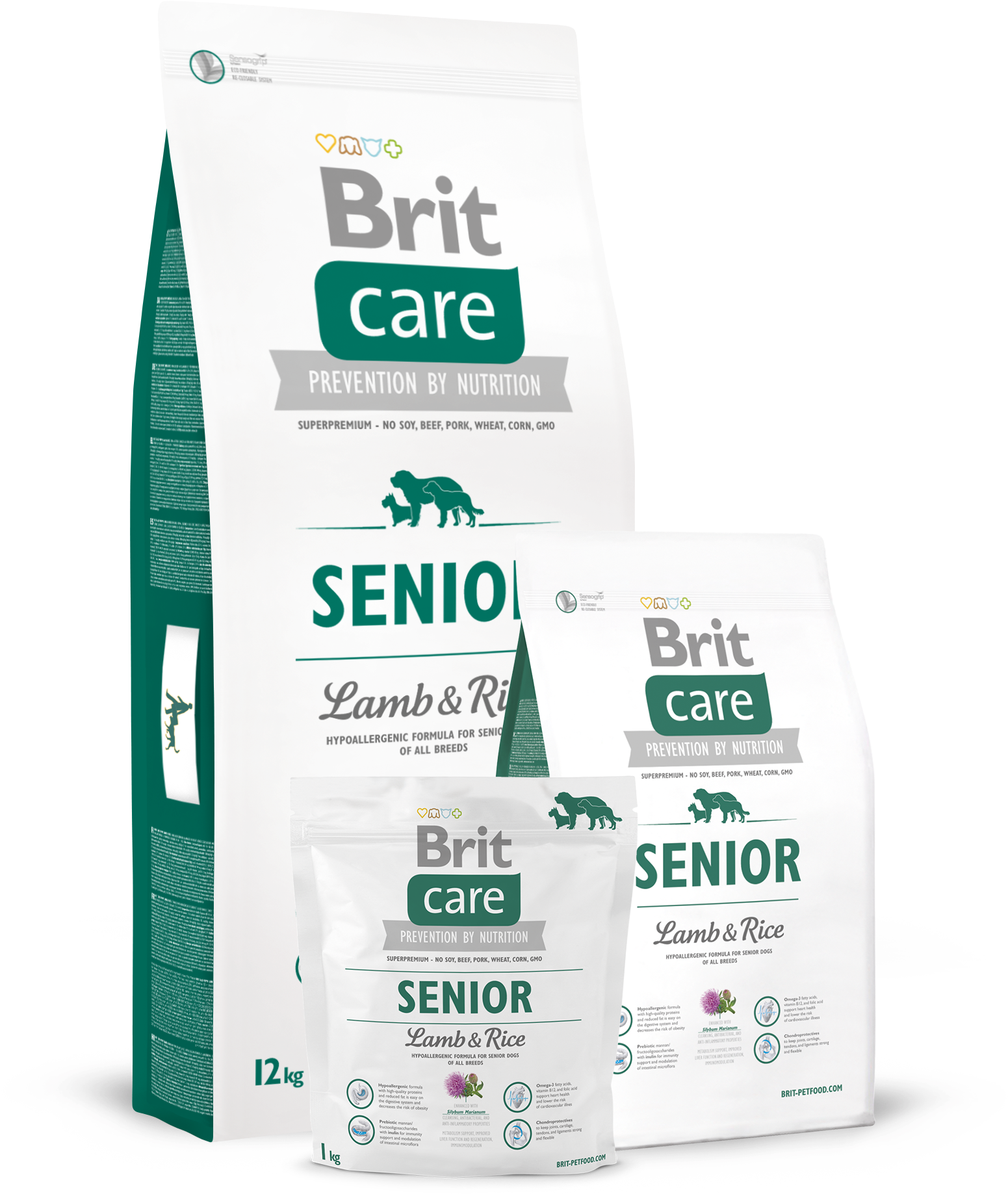 Brit Care Senior Lamb & Rice (1595x2126), Png Download