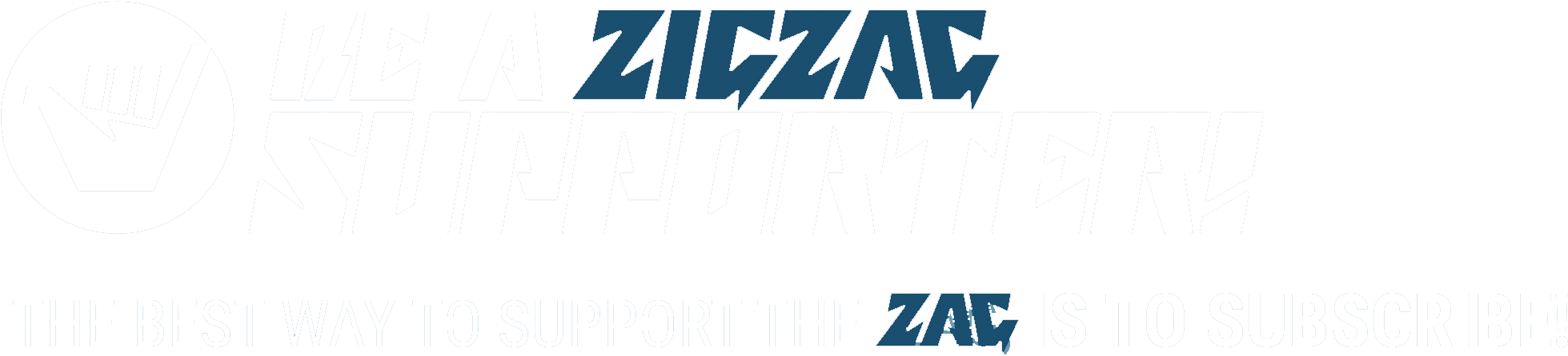 Zigzag Has No Paywall And We Want To Keep It That Way (2001x456), Png Download