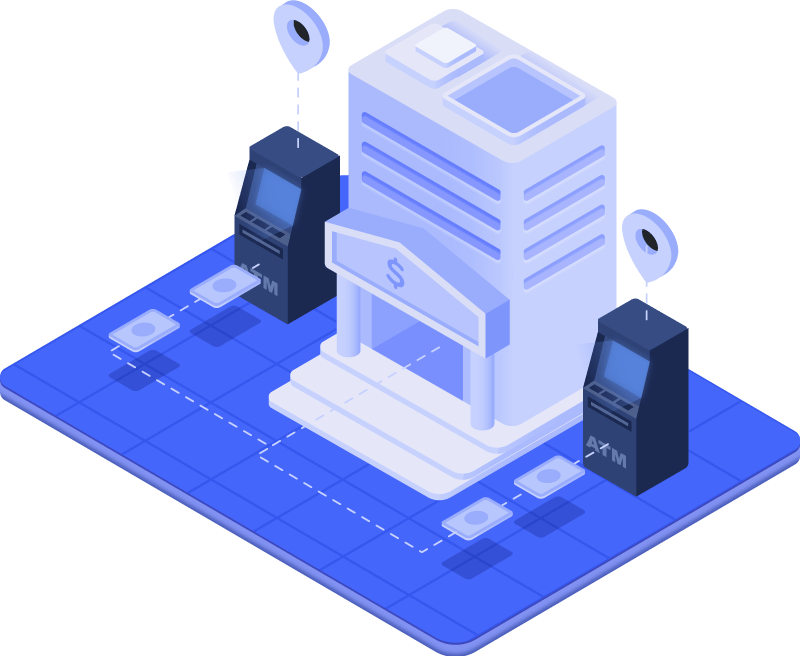 Financial Atm Management Solutions (800x656), Png Download