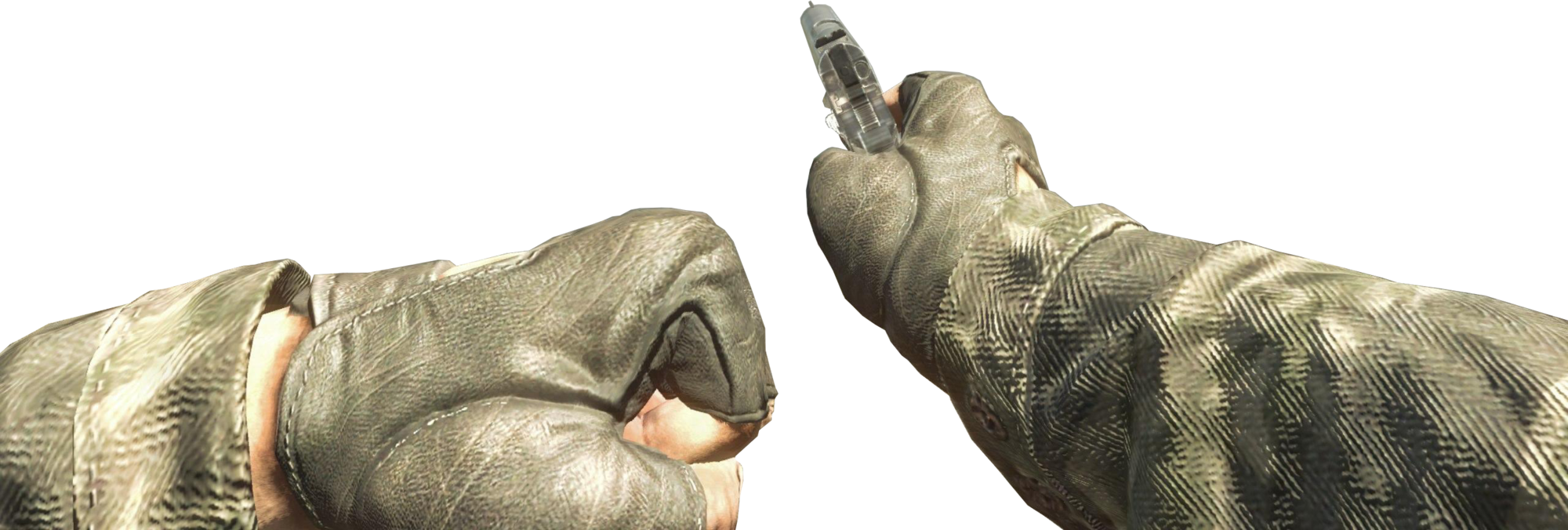 M1911 Dive To Prone Bo (2000x676), Png Download