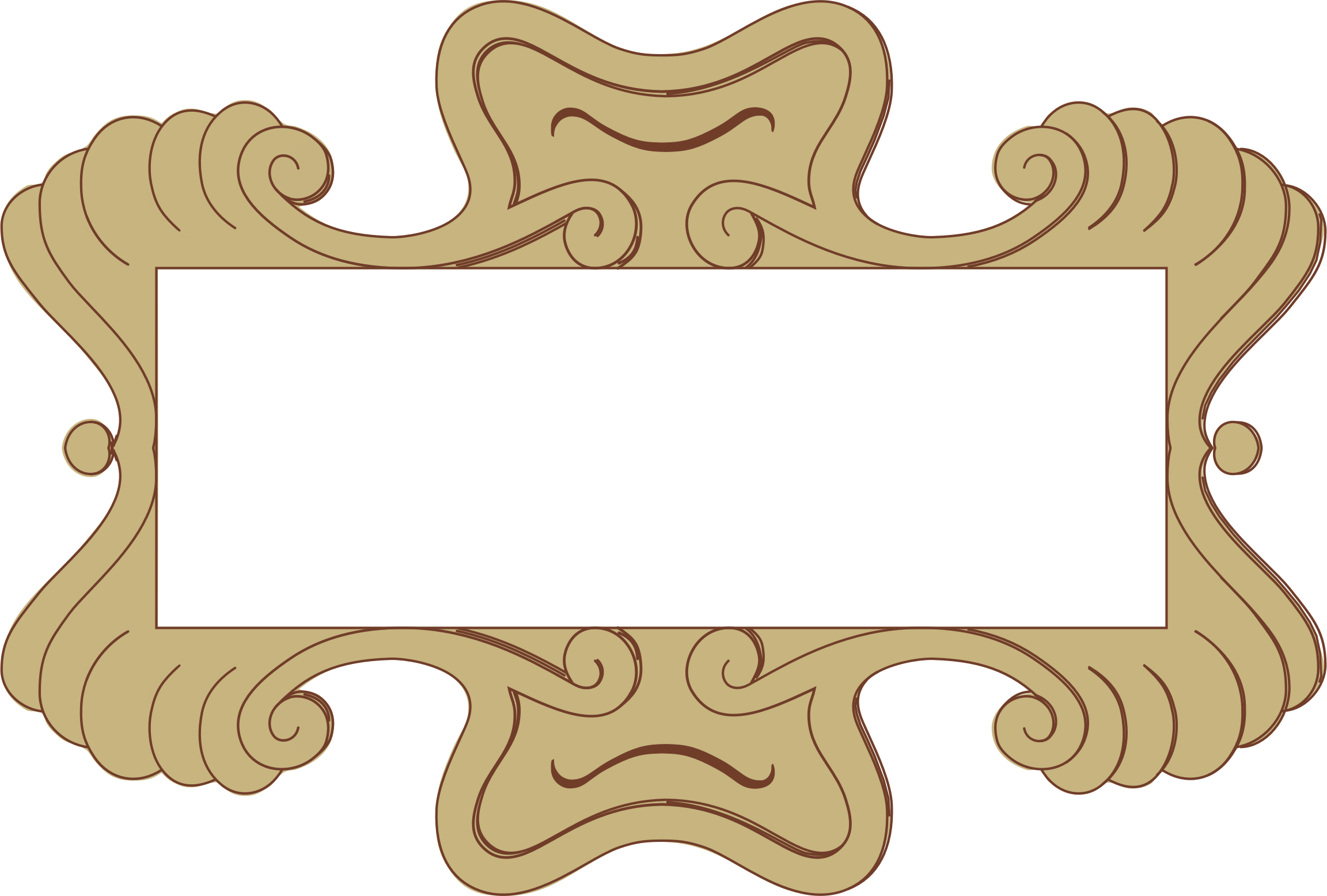 Ornate Frame Png (2304x1556), Png Download