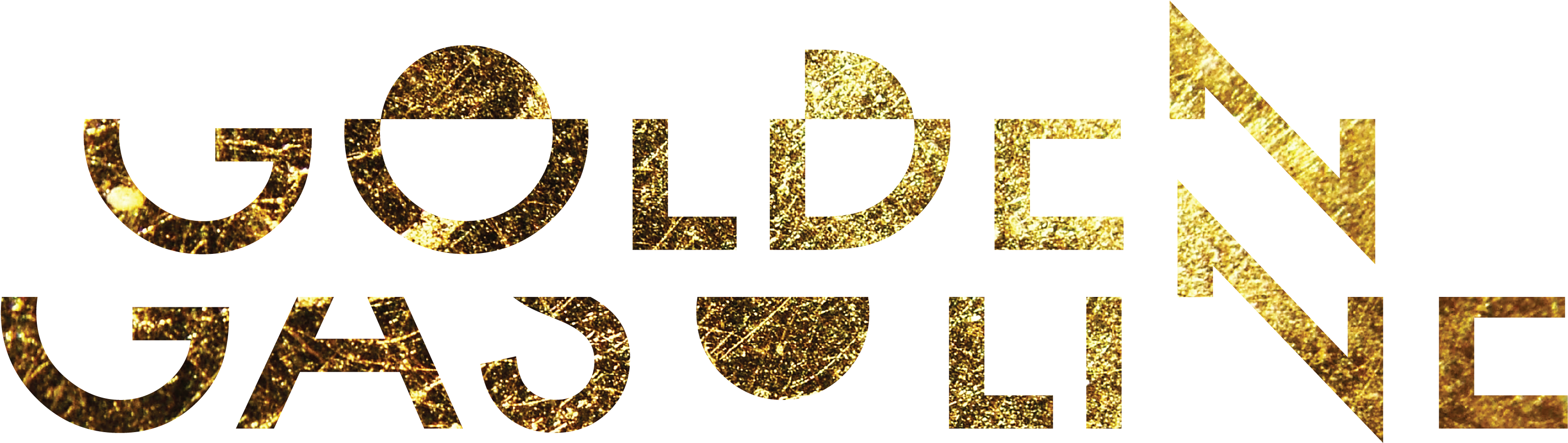 Golden Gasoline Logo (3422x1119), Png Download
