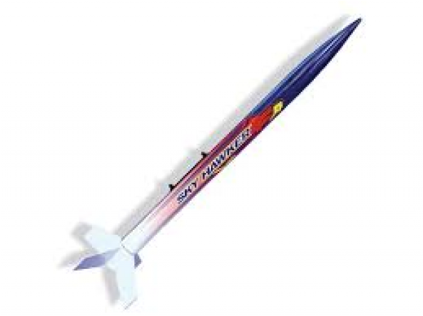 Estes Rocket Rtf Sky Hawker (592x592), Png Download