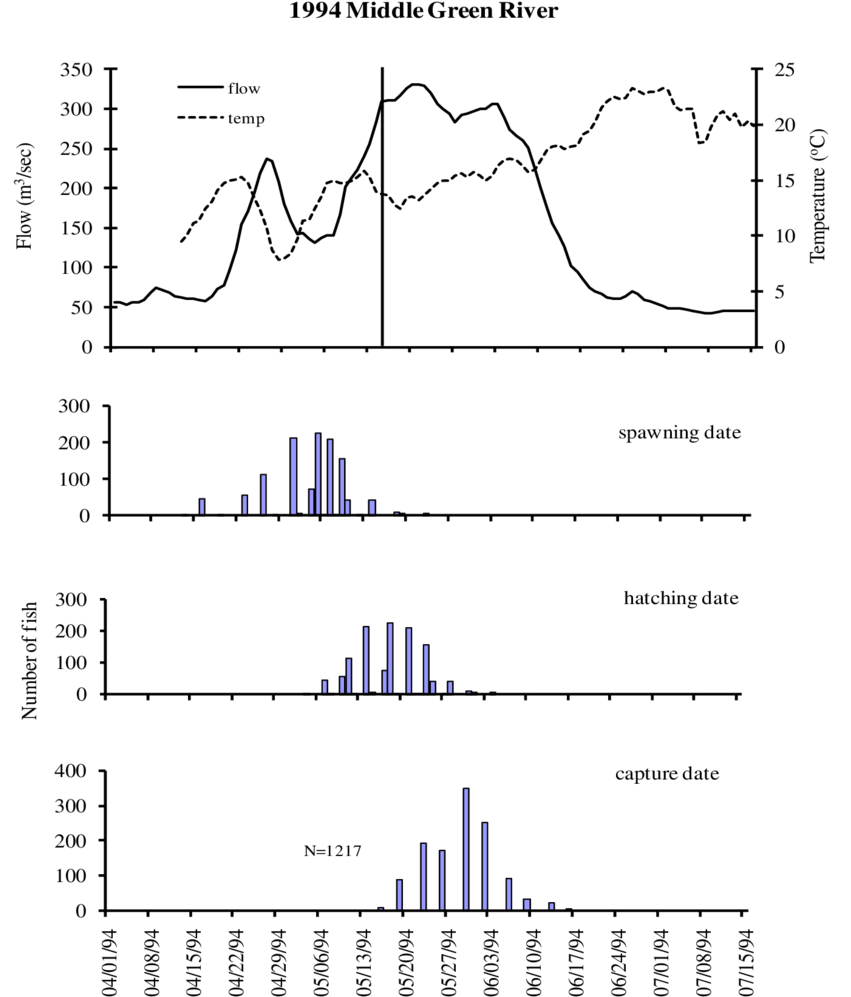 Capture And Otolith Age Estimated Hatching And Spawning (850x1038), Png Download