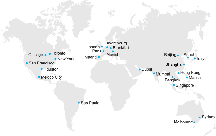 Mira Office Locations (699x441), Png Download