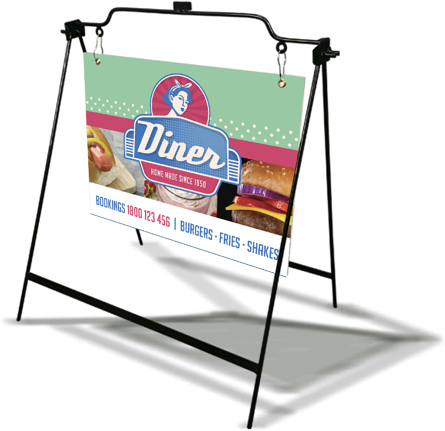 A-frame Sidewalk Signs (1941x1500), Png Download