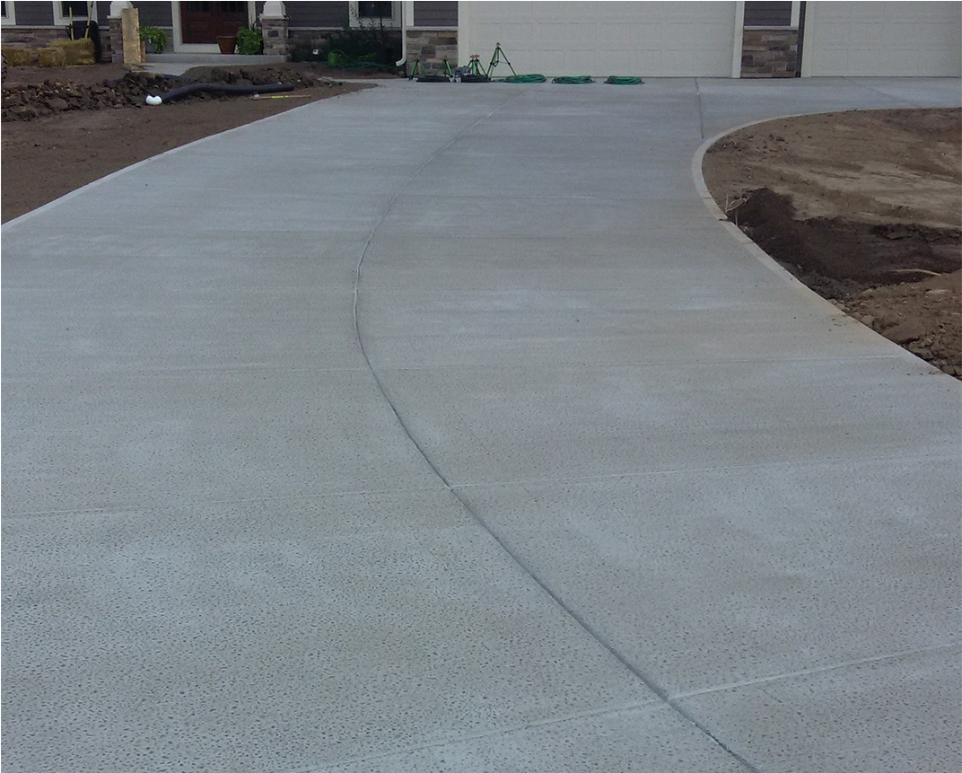 Complete Concrete Construction Wisconsin Driveways (1630x860), Png Download