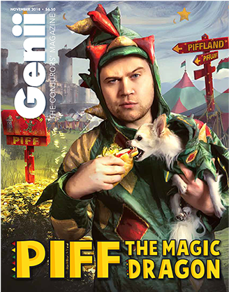 Genii Magazine November (740x416), Png Download
