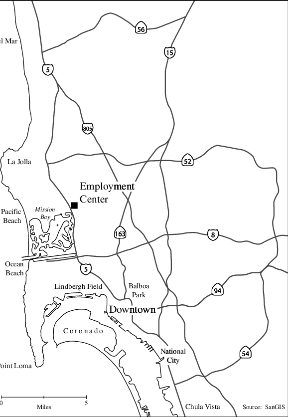 Location Of The Pacific Beach Worker's Center (578x836), Png Download