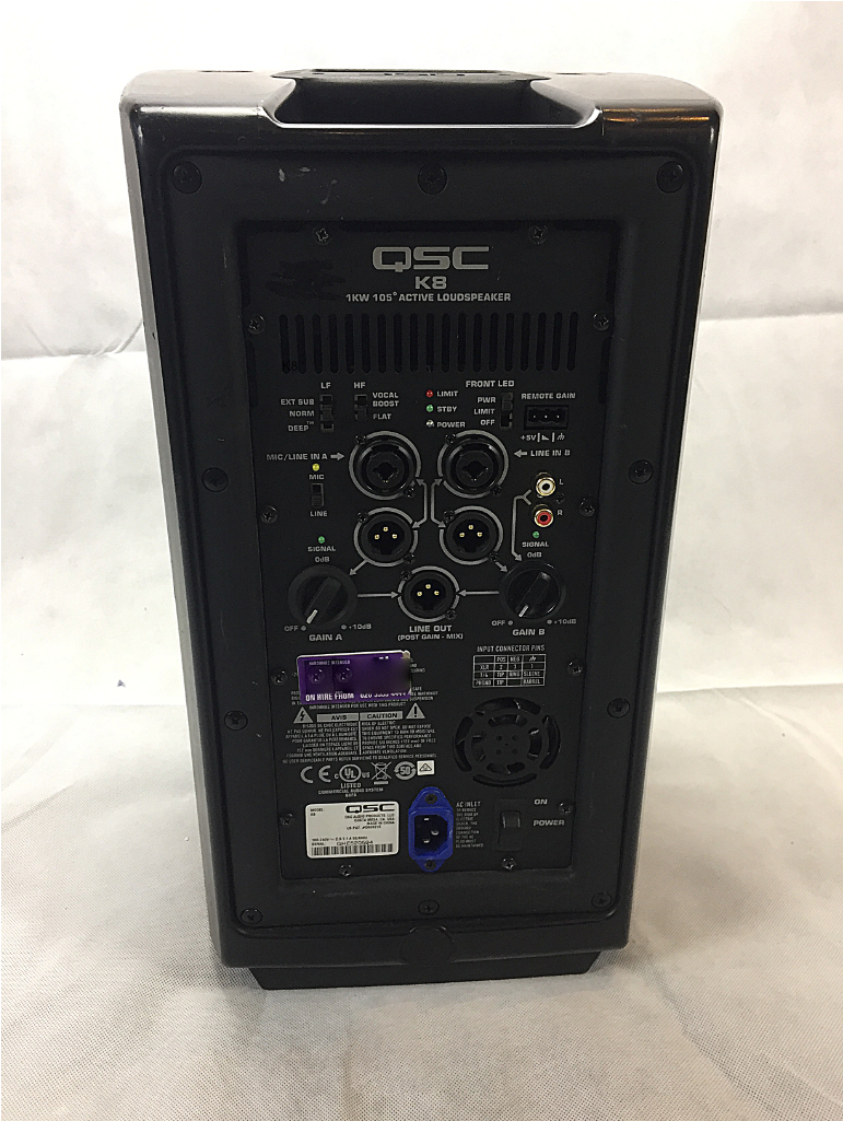 Qsc K8 Loudspeaker (1024x1024), Png Download
