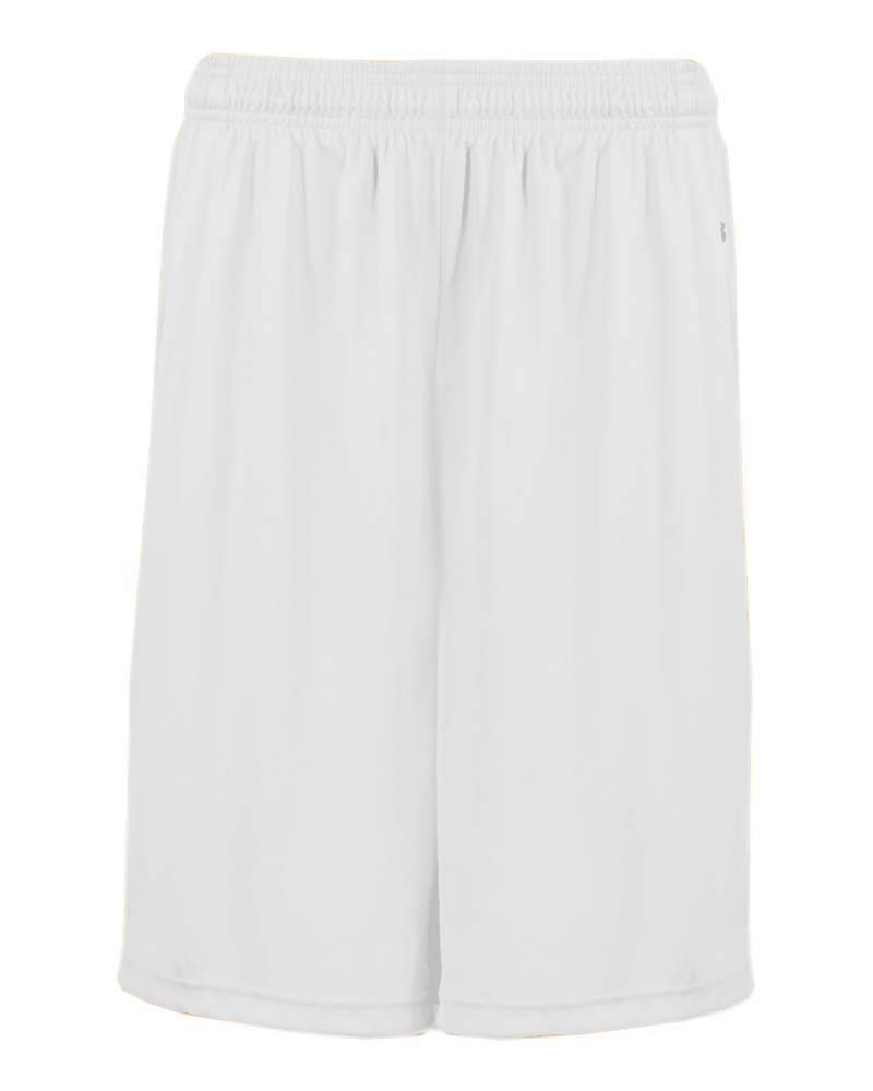 5 Ounce Adult B Core 10 Inch Polyester Pocketed Shorts (800x1000), Png Download
