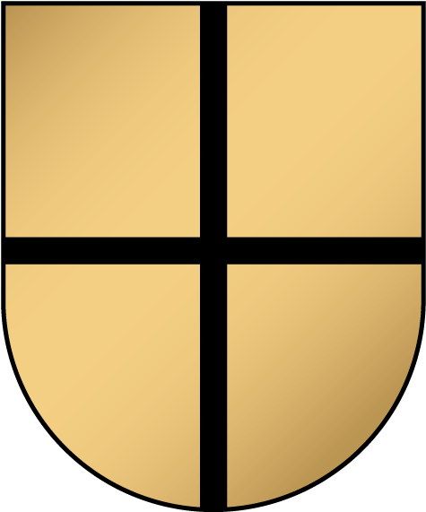 Heroldinė Paprasta Figūra Siūlinis Kryžius (595x595), Png Download