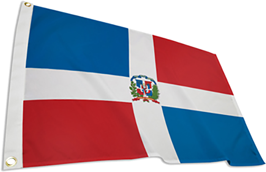 Dominican Republic International Flag (1944x1296), Png Download